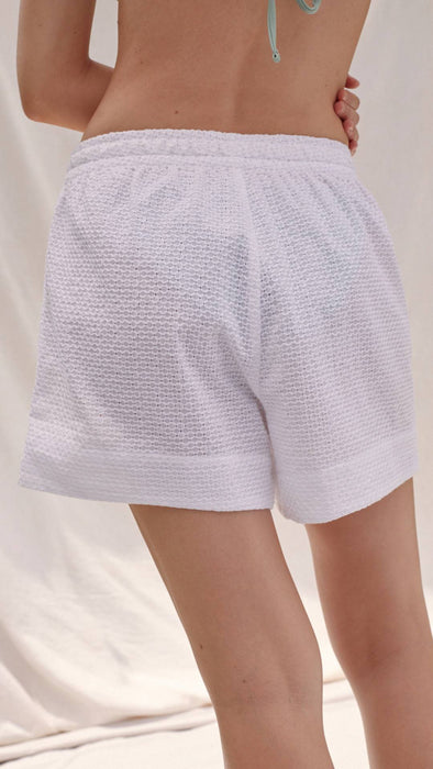 Deck Short in Eyelet Lace