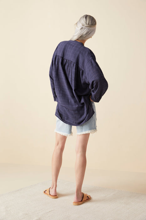 The Story Blouse in Navy