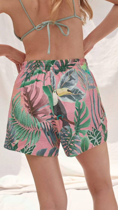 Deck Short in Bird of Paradise