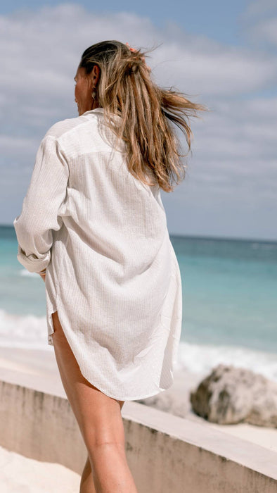 The Beach Shirt in Cloud