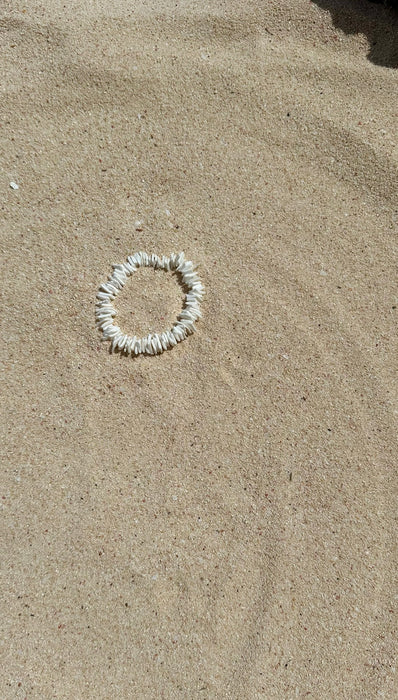 Piece by Piece Puka Shell Bracelet