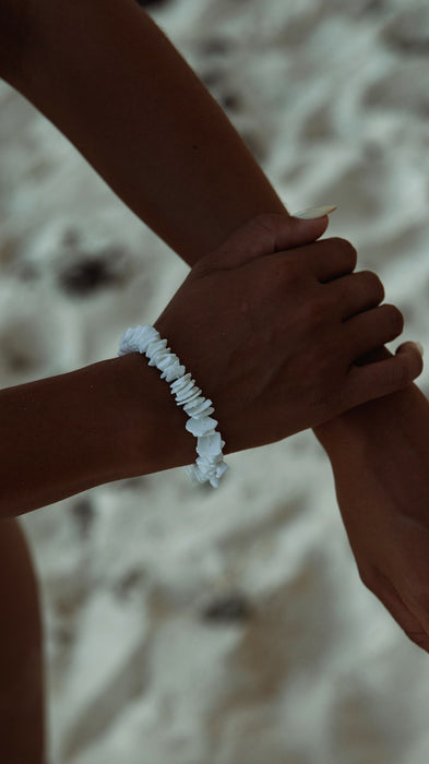 Piece by Piece Puka Shell Bracelet