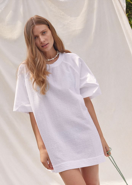 トップス DRESSEDUNDRESSED Layered oversized shirt Screenshot2024-02-07at10.12.