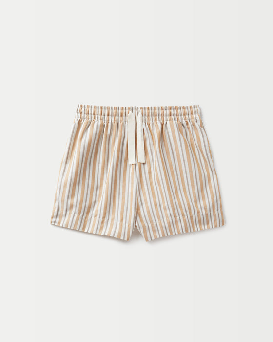 Deck Short in Wild Island Stripe